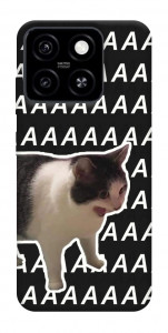 Чехол Сat screaming для ZTE Blade A55 4G