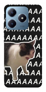 Чохол Сat screaming для Realme C63 4G