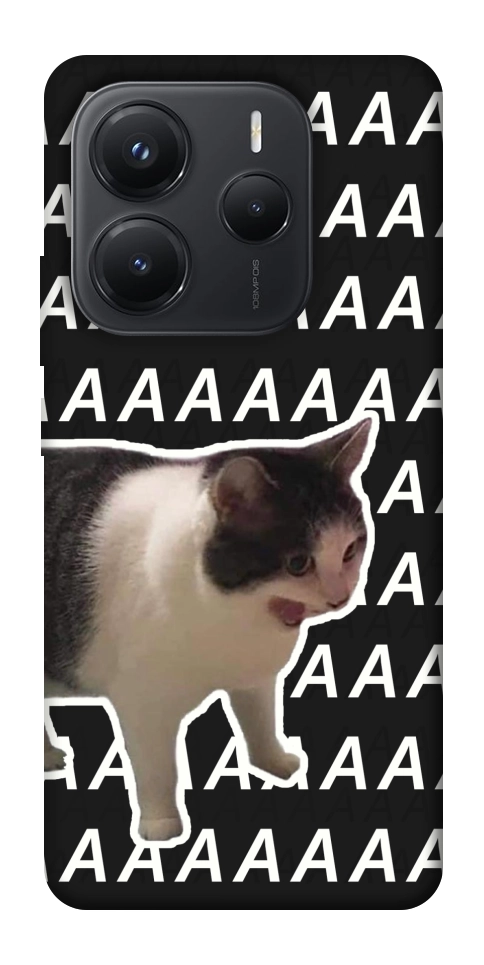 Чохол Сat screaming для Xiaomi Redmi Note 14 5G