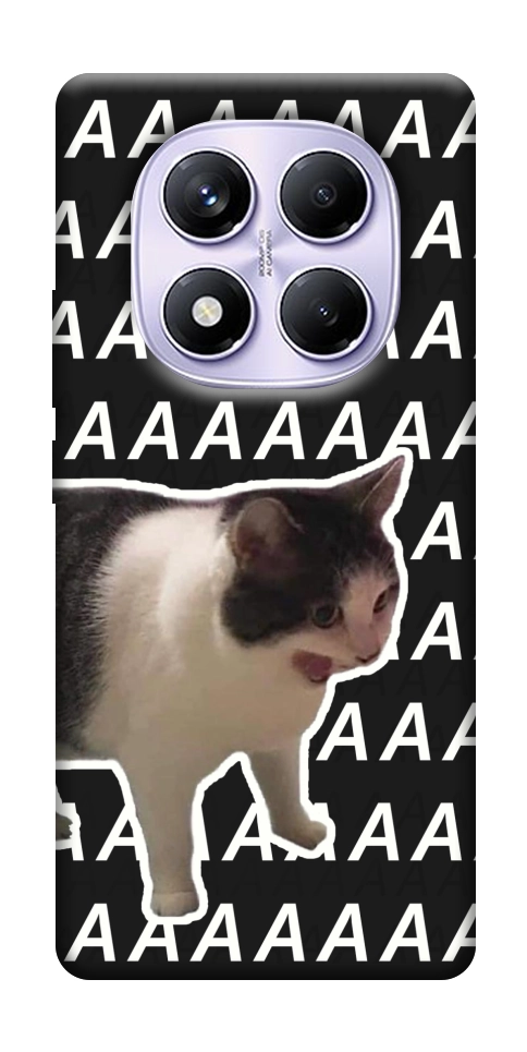Чохол Сat screaming для Xiaomi Poco X7