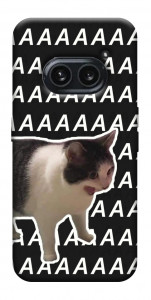 Чохол Сat screaming для Nothing Phone (2a)