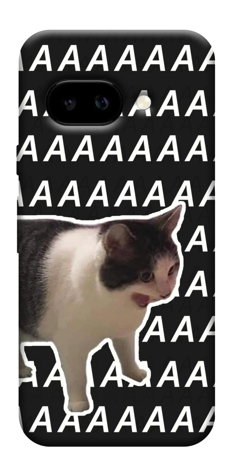 Чехол Сat screaming для Google Pixel 9a