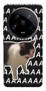 Чехол Сat screaming для Xiaomi 14 Ultra