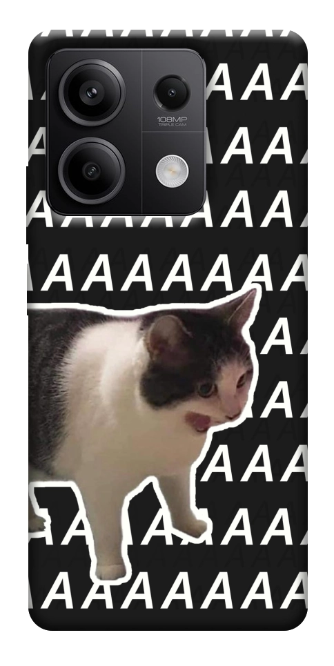Чохол Сat screaming для Xiaomi Redmi Note 13 5G