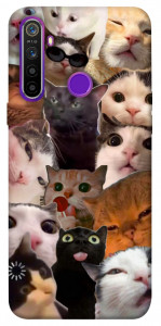 Чохол Сats сollage для Realme 5