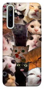 Чохол Сats сollage для Realme 6