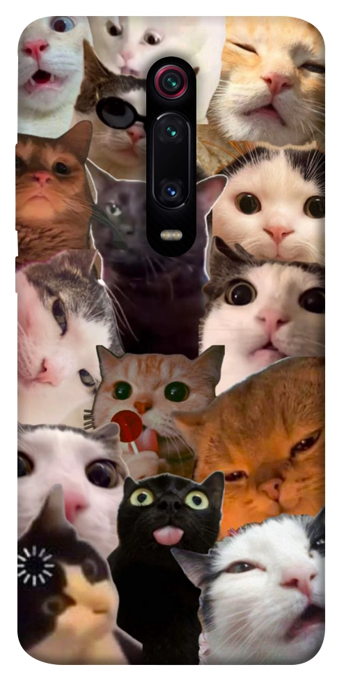 Чохол Сats сollage для Xiaomi Mi 9T