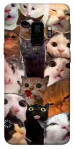 Чехол Сats сollage для Galaxy S9