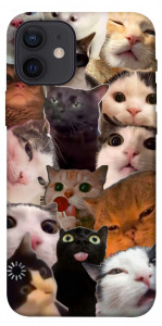 Чехол Сats сollage для iPhone 12