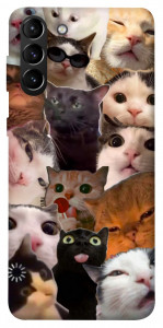 Чохол Сats сollage для Galaxy S21+