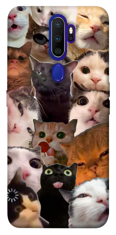Чохол Сats сollage для Oppo A9 (2020)