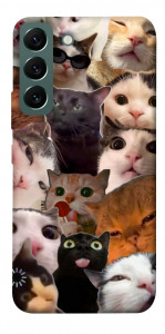 Чохол Сats сollage для Galaxy S22