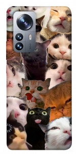 Чохол Сats сollage для Xiaomi 12