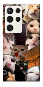 Чохол Сats сollage для Galaxy S23 Ultra