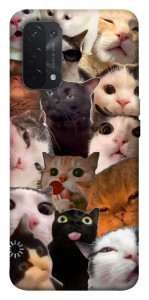 Чохол Сats сollage для Oppo A54 5G