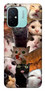 Чехол Сats сollage для Xiaomi Redmi 12C