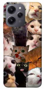 Чехол Сats сollage для Xiaomi Redmi 12