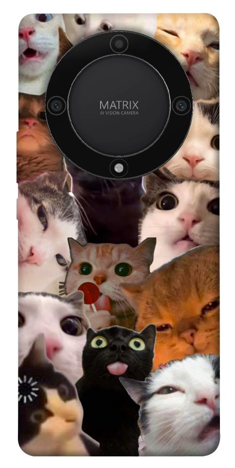 Чехол Сats сollage для Huawei Magic5 Lite