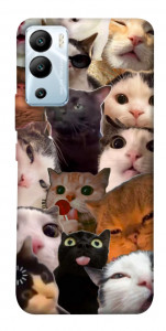 Чехол Сats сollage для Infinix Hot 12i