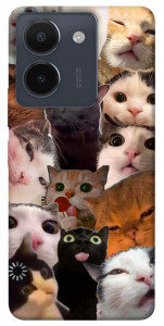 Чохол Сats сollage для Vivo Y36
