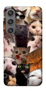 Чохол Сats сollage для Galaxy S24