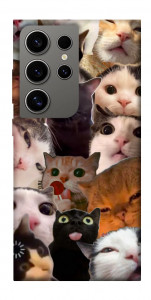 Чехол Сats сollage для Galaxy S24 Ultra