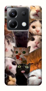 Чохол Сats сollage для Xiaomi Poco X6