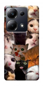 Чехол Сats сollage для Xiaomi Poco M6