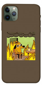 Чехол Dog in the fire для iPhone 11 Pro Max