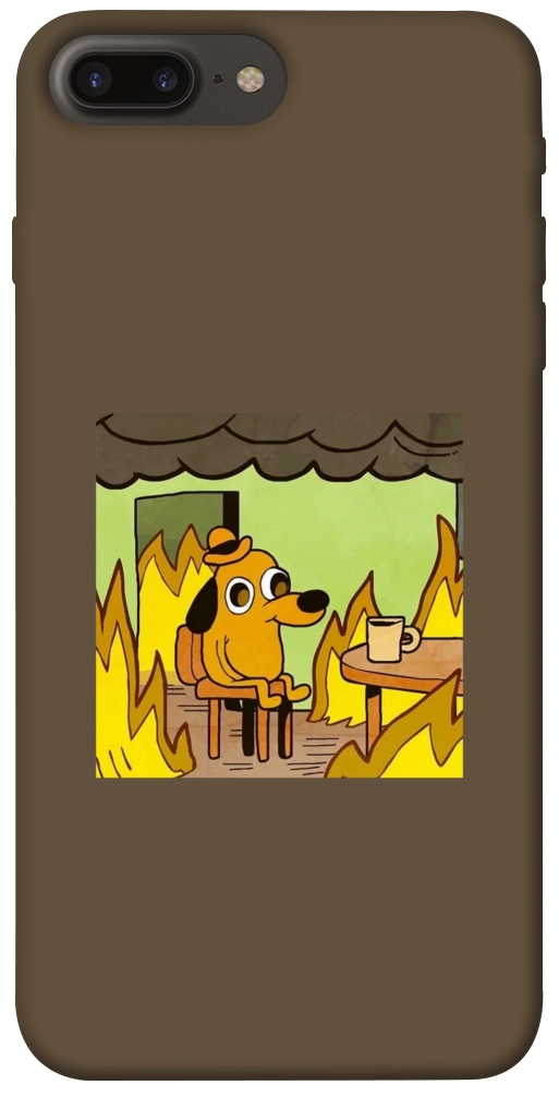 Чохол Dog in the fire для iPhone 7 Plus
