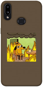 Чехол Dog in the fire для Galaxy A10s (2019)