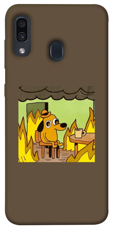 Чохол Dog in the fire для Galaxy A30 (2019)