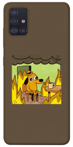 Чехол Dog in the fire для Galaxy A51 (2020)