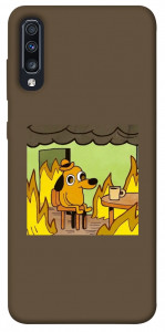 Чохол Dog in the fire для Galaxy A70 (2019)