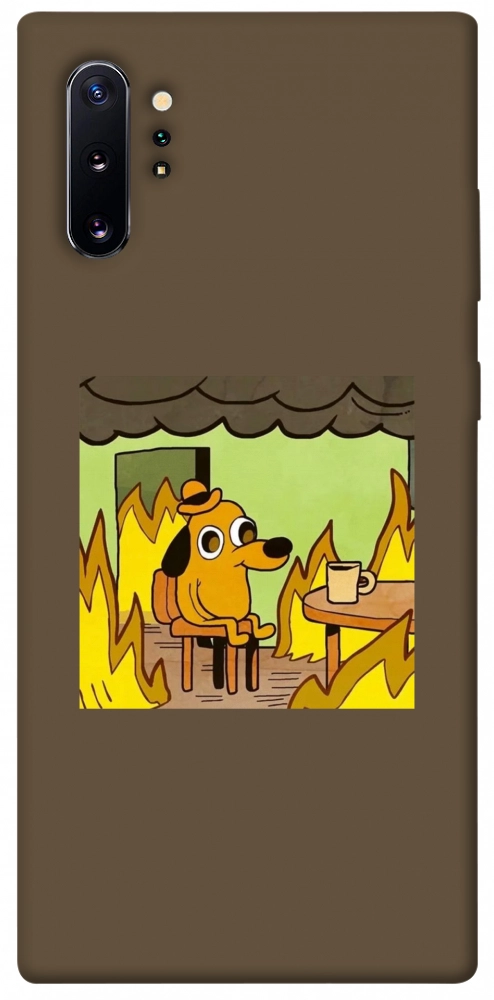 Чохол Dog in the fire для Galaxy Note 10+ (2019)