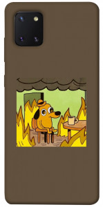 Чехол Dog in the fire для Galaxy Note 10 Lite (2020)