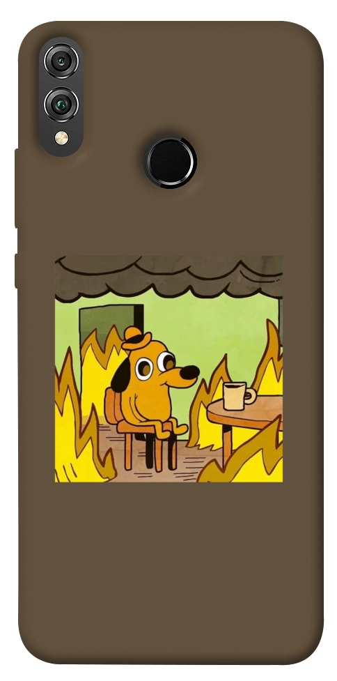 Чохол Dog in the fire для Huawei Honor 8X