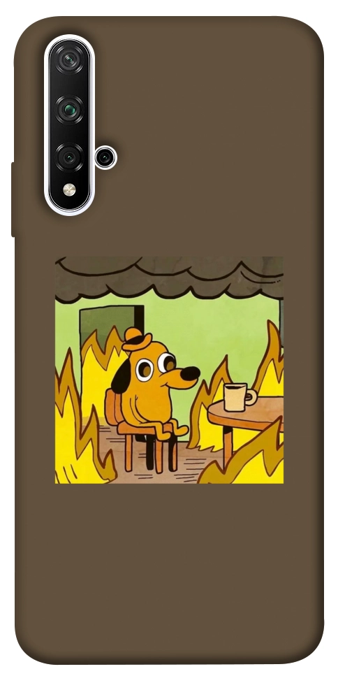 Чохол Dog in the fire для Huawei Honor 20