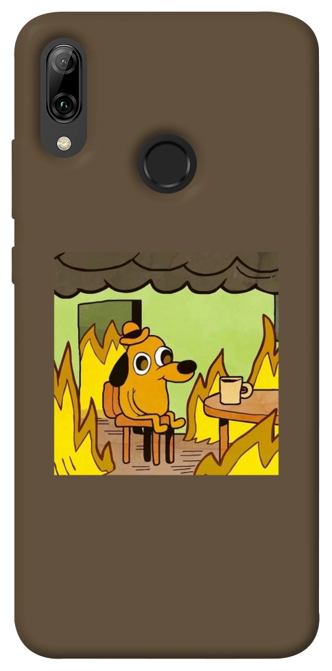 Чехол Dog in the fire для Huawei P Smart (2019)