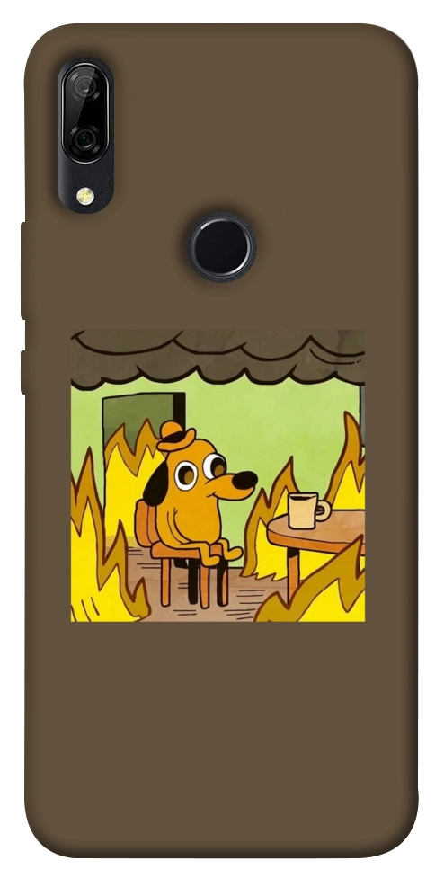 Чехол Dog in the fire для Huawei P Smart Z