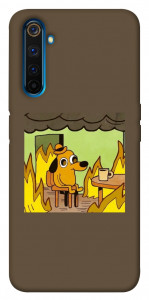 Чохол Dog in the fire для Realme 6 Pro