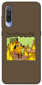 Чехол Dog in the fire для Xiaomi Mi 9