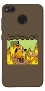 Чехол Dog in the fire для Xiaomi Redmi 4X