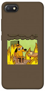 Чехол Dog in the fire для Xiaomi Redmi 6A