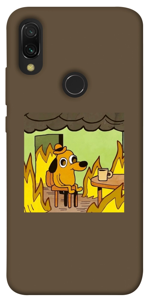 Чохол Dog in the fire для Xiaomi Redmi 7