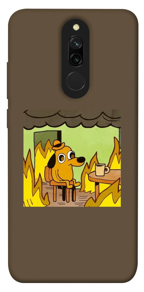 Чехол Dog in the fire для Xiaomi Redmi 8