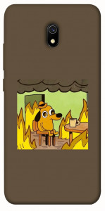 Чехол Dog in the fire для Xiaomi Redmi 8a