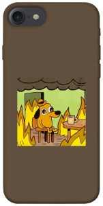 Чохол Dog in the fire для iPhone 7 (4.7'')