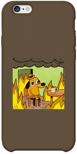 Чохол Dog in the fire для iPhone 6s plus (5.5'')