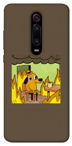 Чехол Dog in the fire для Xiaomi Redmi K20 Pro